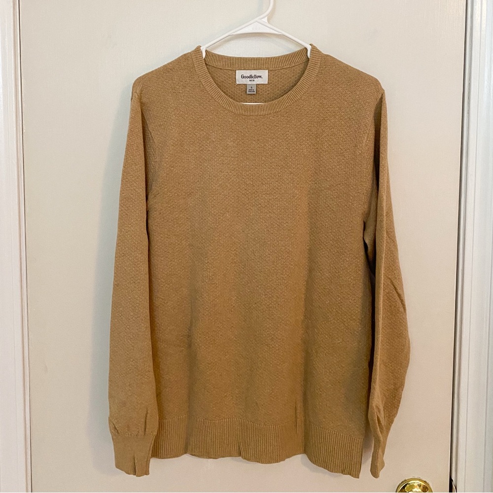 Goodfellow & Co Men's Camel Crewneck Sweater